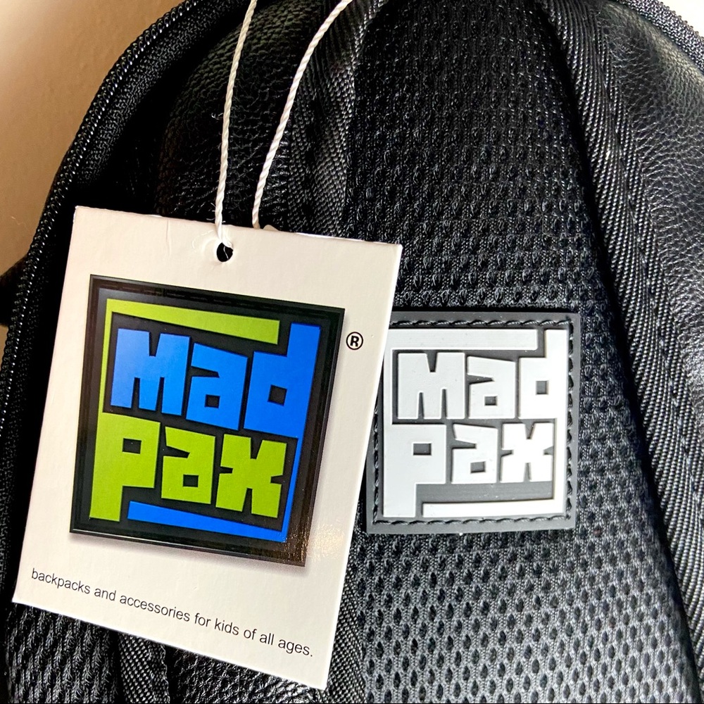 Rare Mad Pax Black Spiketus Rex Pint Mini Backpack - Picture 4 of 10